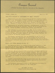 Campus Journal Vol. 5, No. 29, March 1967