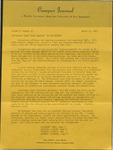 Campus Journal Vol. 5, No. 30, March 1967
