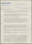 Campus Journal Vol. 6, No. 5, September 1967