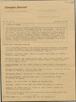 Campus Journal Vol. 6, No. 15, November 1967