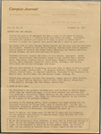 Campus Journal Vol. 6, No. 21, December 1967