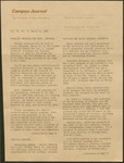 Campus Journal Vol. 6, No. 37, March 1968