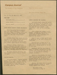 Campus Journal Vol. 6, No. 38, March 1968