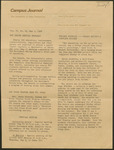 Campus Journal Vol. 6, No. 44, May 1968