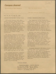 Campus Journal Vol. 6, No. 47, May 1968