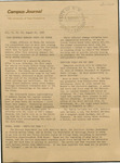 Campus Journal Vol. 6, No. 60, August 1968