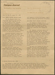 Campus Journal Vol. 6, No. 61, August 1968 by University of New Hampshire