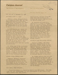 Campus Journal Vol. 7, No. 4, September 1968