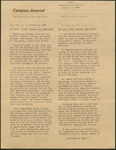 Campus Journal Vol. 7, No. 6, October 1968
