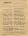 Campus Journal Vol. 7, No. 8, October 1968