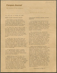 Campus Journal Vol. 7, No. 9, October 1968
