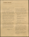 Campus Journal Vol. 7, No. 21, February 1969