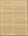 Campus Journal Vol. 7, No. 25, March 1969