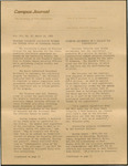 Campus Journal Vol. 7, No. 26, March 1969