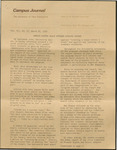 Campus Journal Vol. 7, No. 27, March 1969