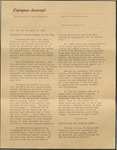 Campus Journal Vol. 7, No. 29, April 1969