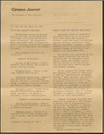 Campus Journal Vol. 7, No. 30, April 1969