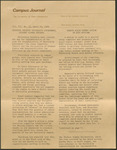 Campus Journal Vol. 7, No. 31, April 1969