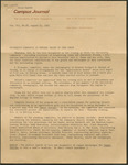 Campus Journal Vol. 7, No. 48 August 1969