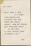 Cat Tales, Vol. 3, No. 1 by University of New Hampshire