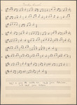 Provisional title: music manuscript from the CDSS collection by Osgood, Bessie