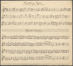 Music manuscript from the CDSS collection by Osgood, Bessie