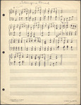 Music manuscript from the CDSS collection by Osgood, Bessie