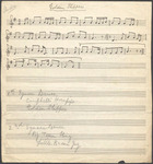 Music manuscript from the CDSS collection by Osgood, Bessie