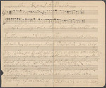 Music manuscript from the CDSS collection by Osgood, Bessie