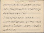 Music manuscript from the CDSS collection by Osgood, Bessie