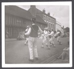 Morris dancers in the street