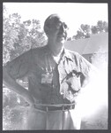 Country dancer Ralph page standing with his hands on his hips