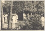 Group of Morris dancers at Pinewoods Camp, 1939; image #30 referenced in letter from Elisabeth S. Burns to Brad Foster, September 8, 1990