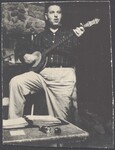 Frank Warner playing the banjo