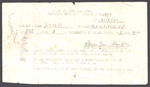 Housing Receipt on behalf of Ivorey Cobb, June 21, 1950 by Camp Edwards Exchange Billeting Office