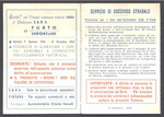 Automobile Club D'Italia card issued for Ivorey Cobb, April 4, 1956 by Automobile Club D'Italia