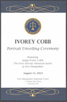 Ivorey Cobb's Portrait Unveiling Ceremony program, August 11, 2023