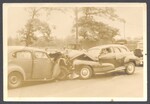 A head-on automobile collision by Cobb, Ivorey, 1911-1992