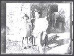 Elsie Margaret Stanton Cobb with daughters Marilyn and Gretel, 1947 by Cobb, Ivorey, 1911-1992