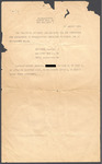 Assignment Orders for 42nd Transportation Truck Corps under Captain Marion Johnson, August 22, 1950 by United States Army