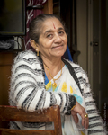 Bhutanese Grandmother, 2018 by Becky Field