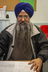 Indian Man in Citizenship Class, 2012 by Becky Field