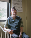 Bhutanese Man at Home, 2013 by Becky Field