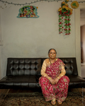 Bhutanese Woman at Home, 2017 by Becky Field