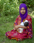 Somali Mother and New Baby, 2016 by Becky Field