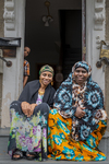 Family at Their Front Door, 2016 by Becky Field