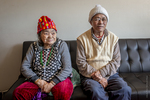 Bhutanese Couple at Home, 2017 by Becky Field