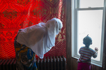 Somali Mother and Baby, 2017 by Becky Field