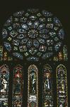 North transept rose window and lancets by unknown