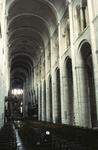 Collegiate Church of Saint-Sernin, interior: Nave towards east by unknown